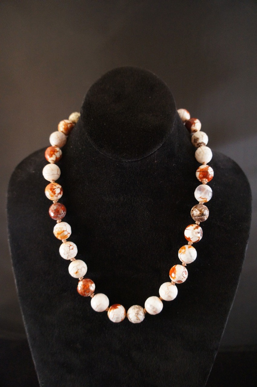 asheville jewelry beaded necklace