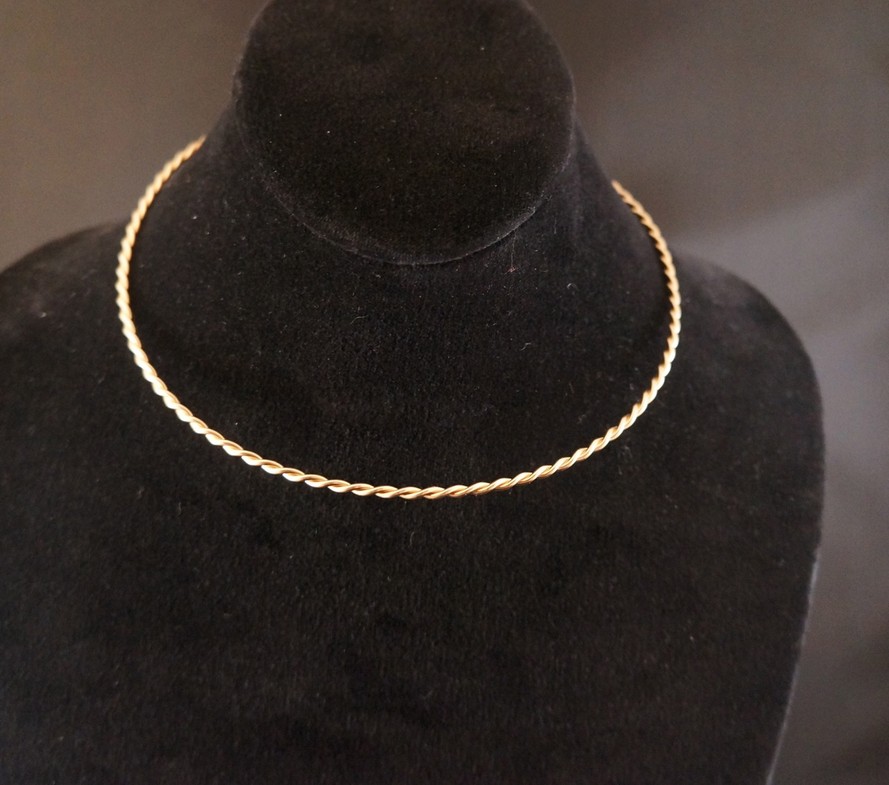 asheville jewelry twist collar biltmore starfire